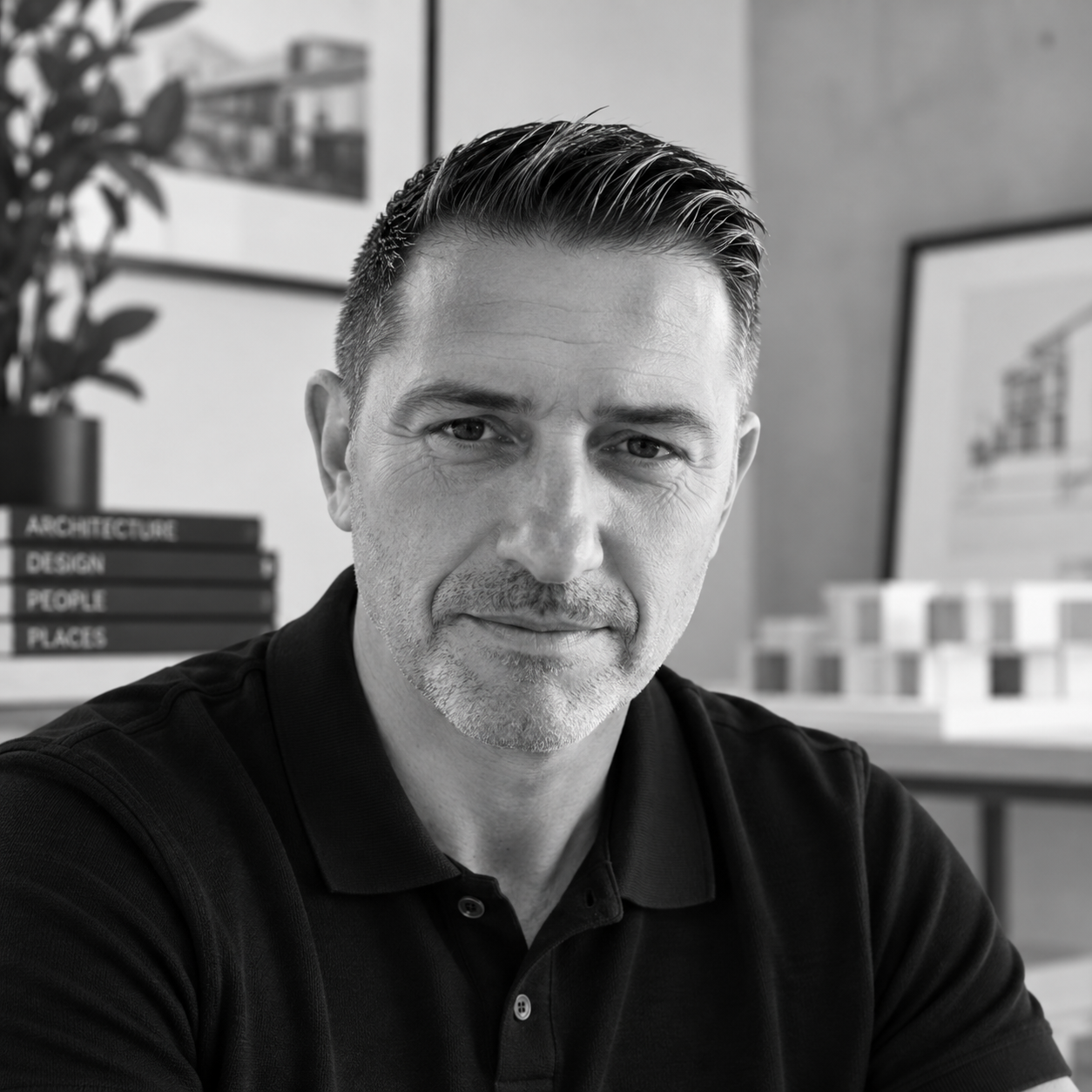 Portrait of Dan Butler, Director